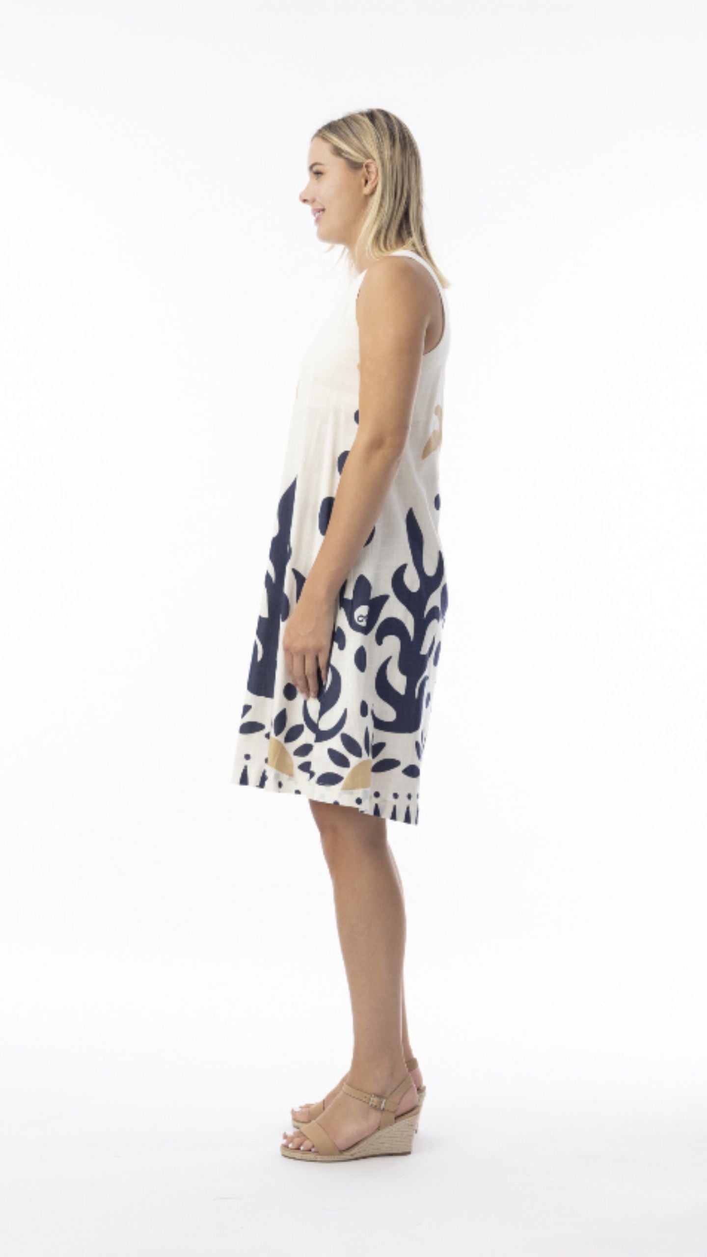 Nazca Dress Maxi Sleeveless