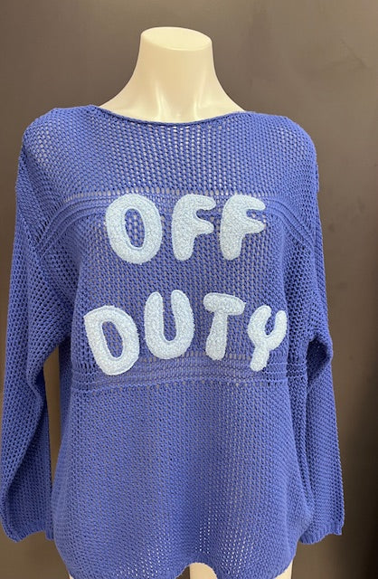 Off duty knit