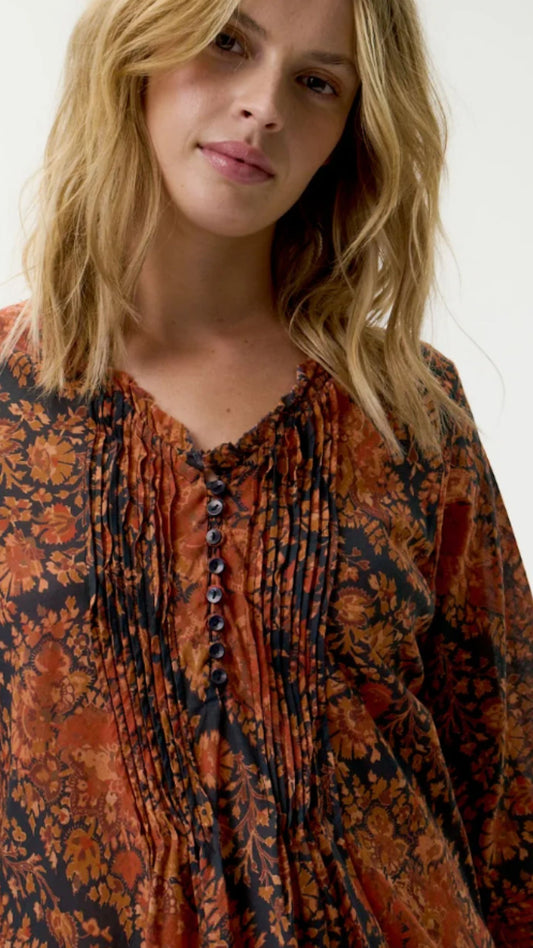 Long Poppy Dress