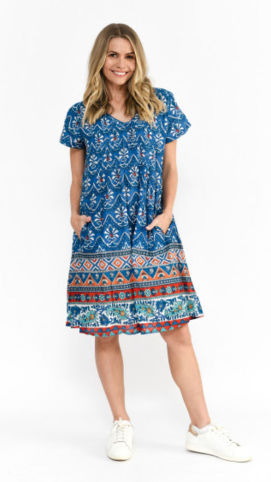 Nicola Cap Sleeve Dress