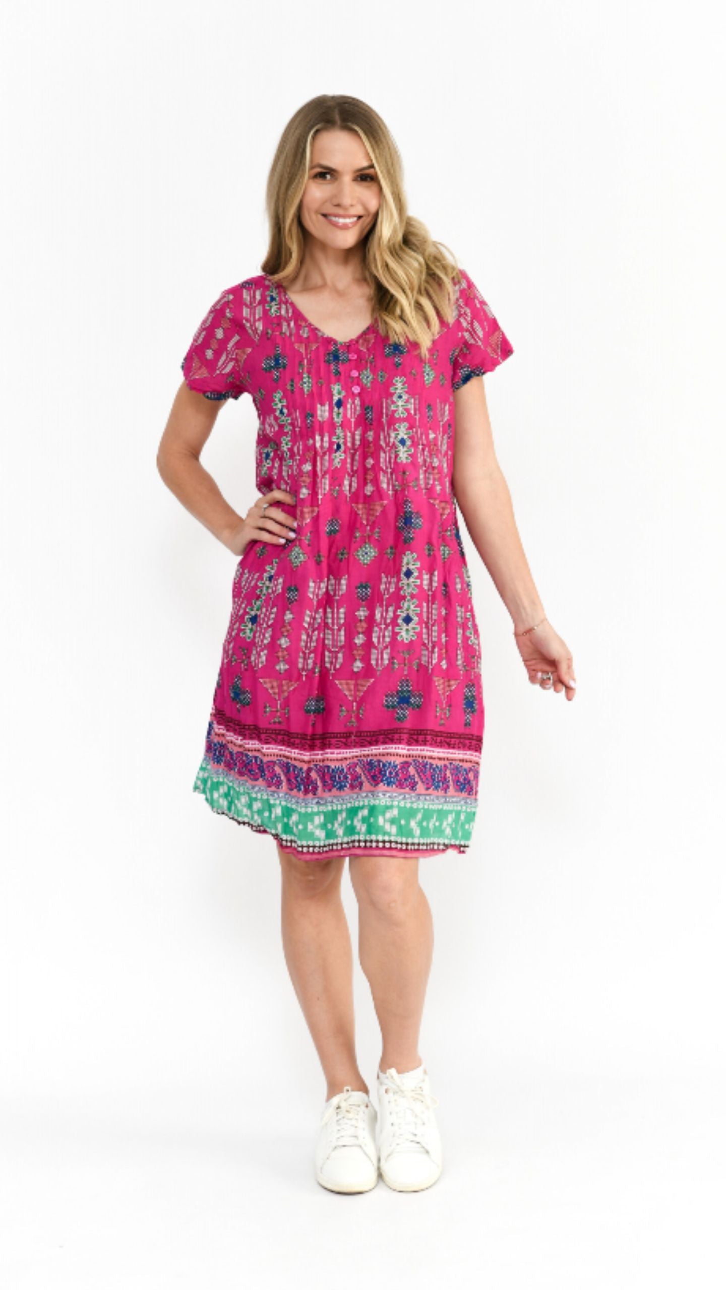 Nicola Cap Sleeve Dress