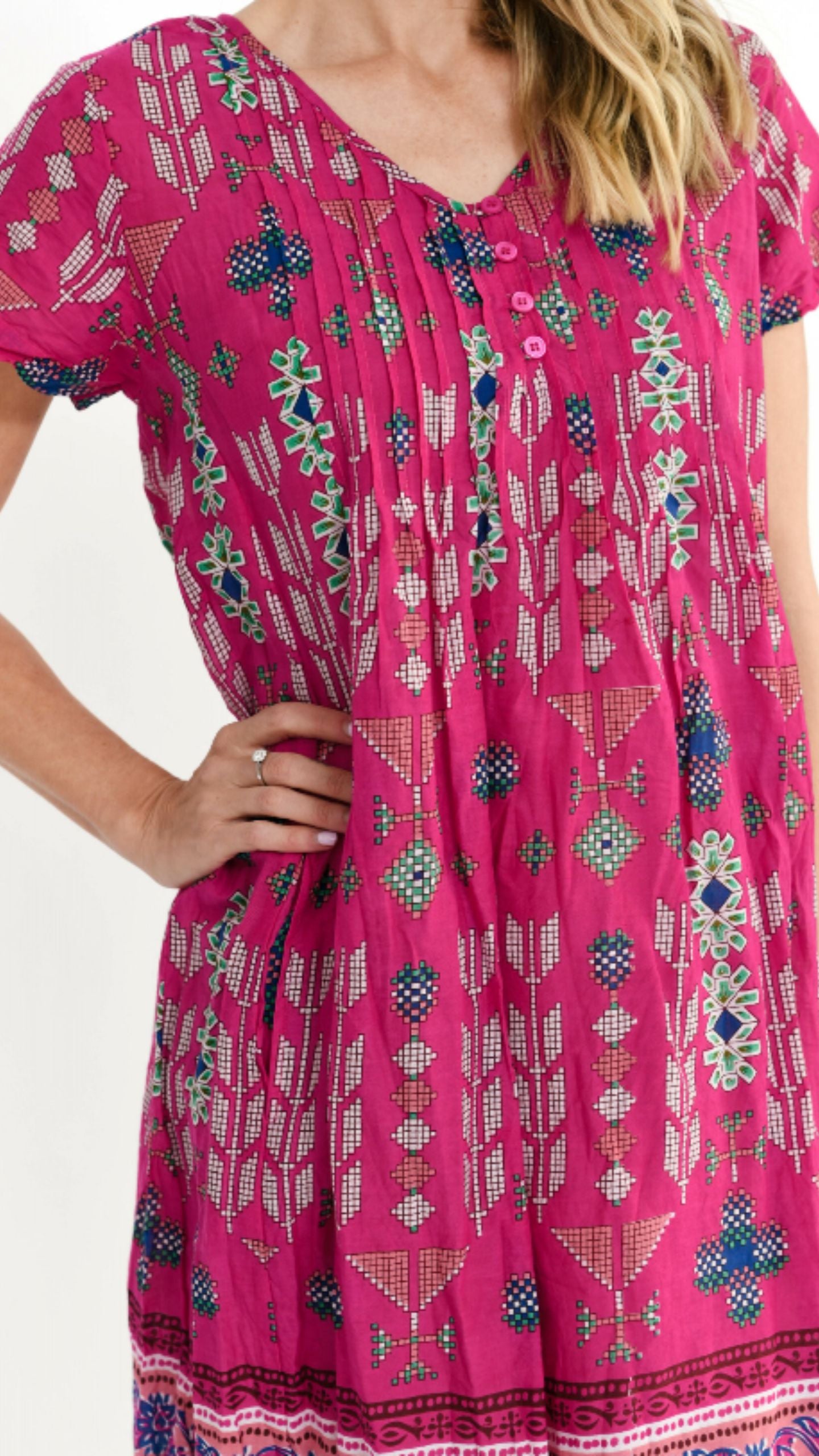 Nicola Cap Sleeve Dress