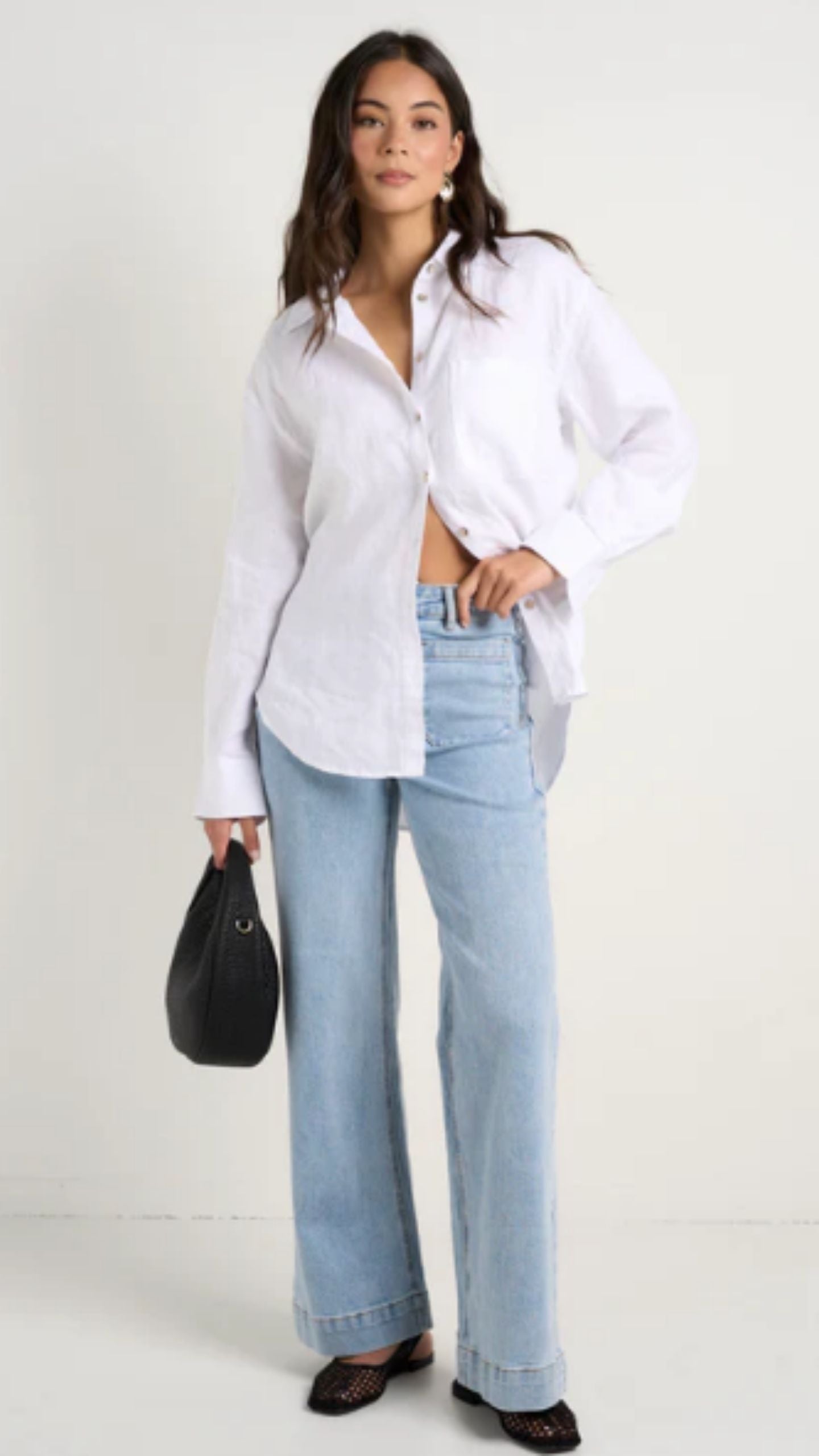 Optimum Linen Oversized Shirt