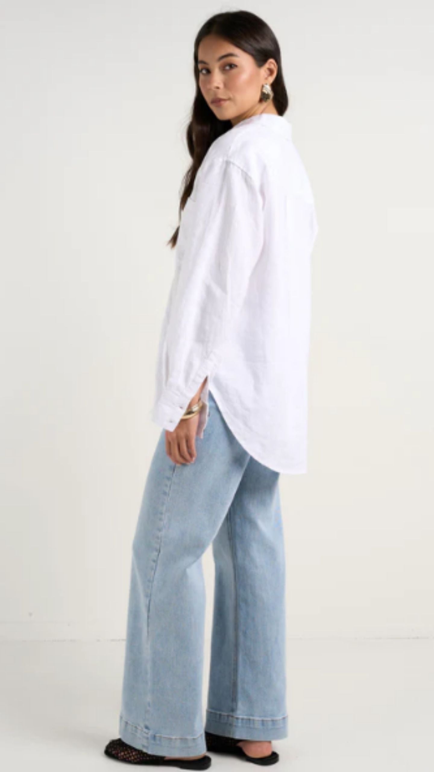 Optimum Linen Oversized Shirt