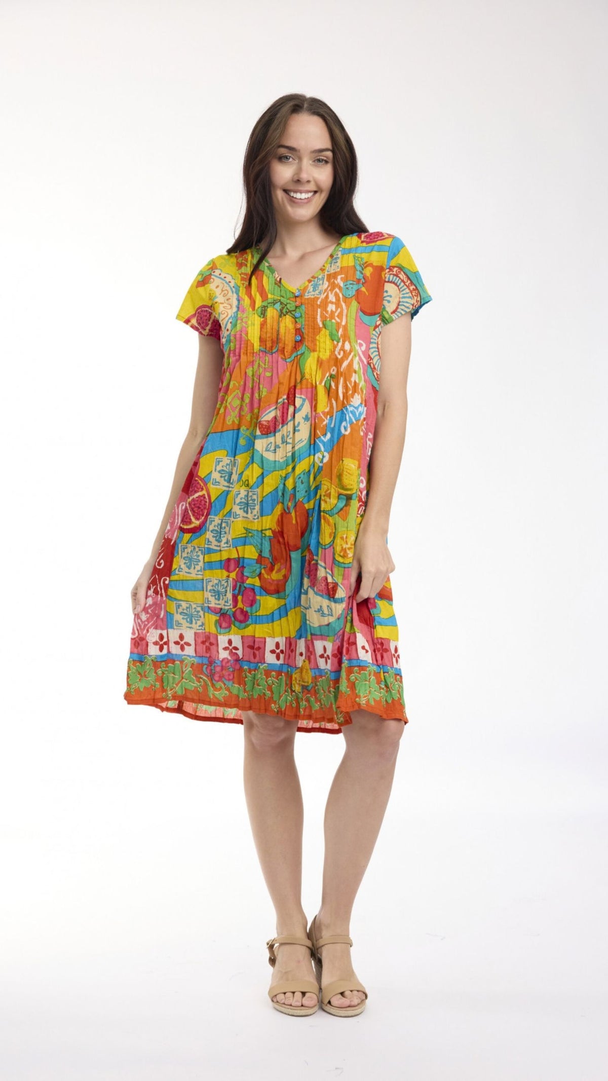 Nicola Cap Sleeve Dress