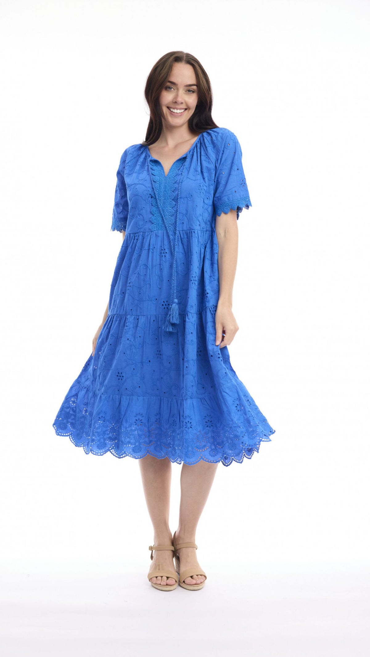 Broderie Dress