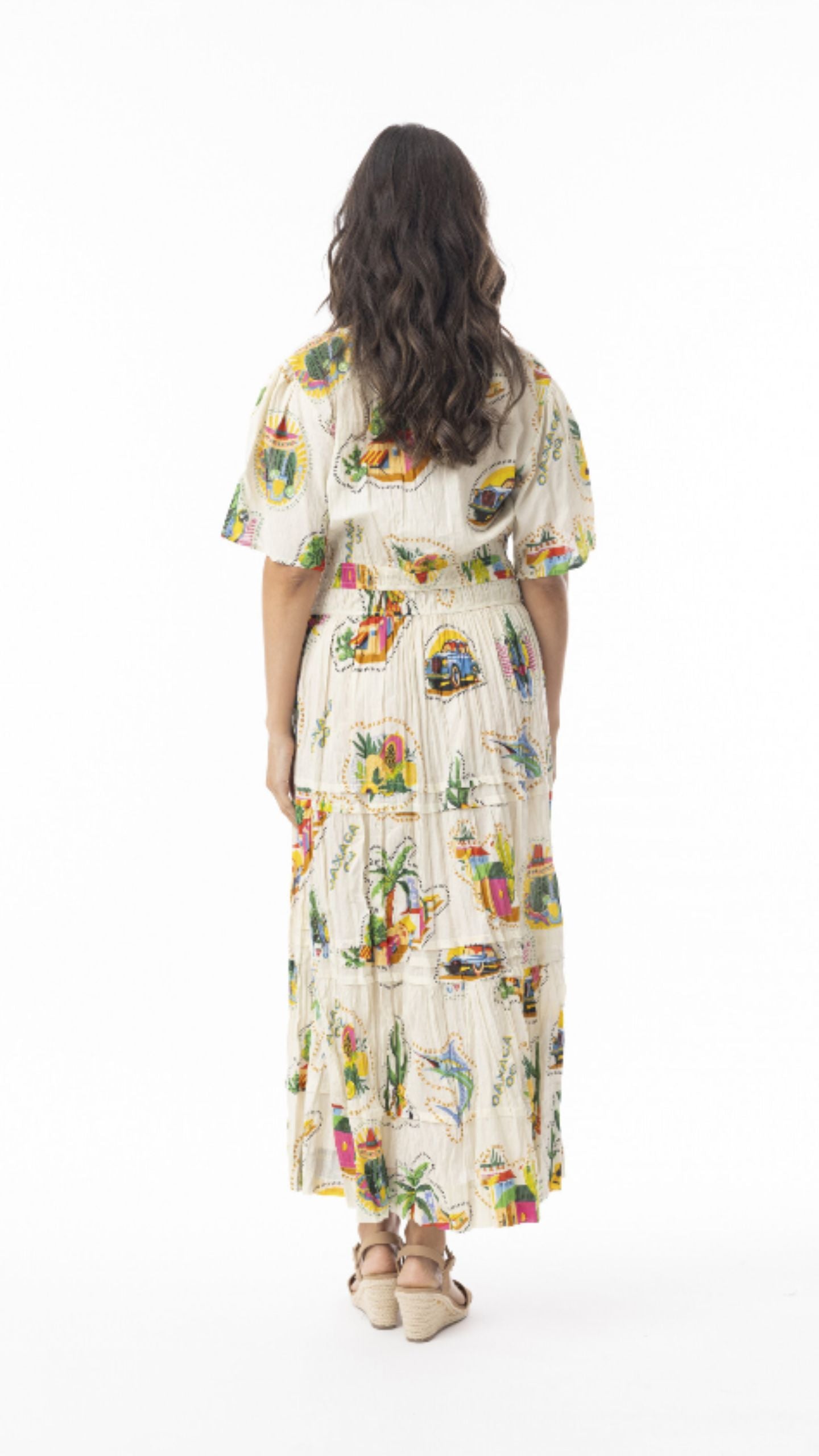 Maxi Dress with Elastic Waist
