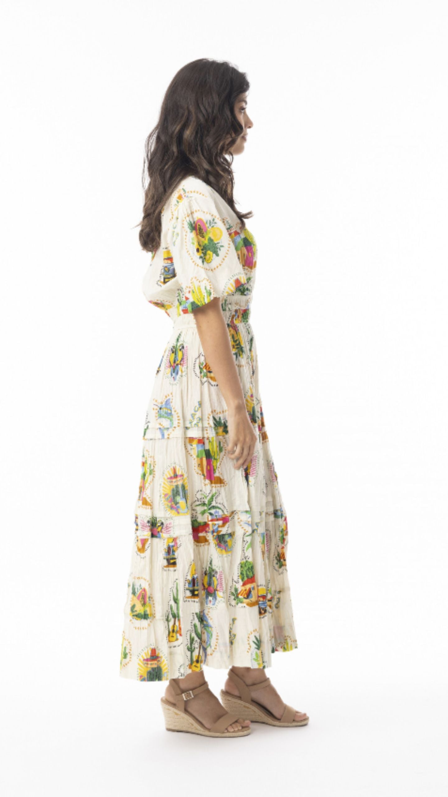 Maxi Dress with Elastic Waist