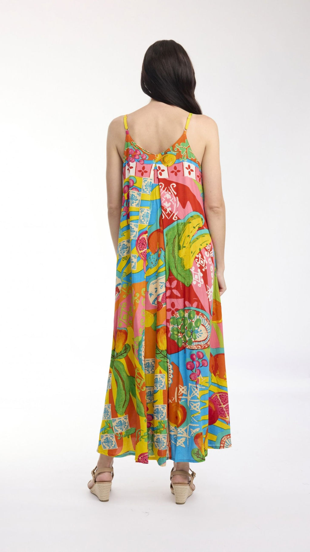 Strappy Midi Length Dress