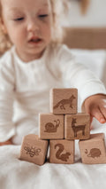 Whimsical Woodlands Wooden Block Set 6