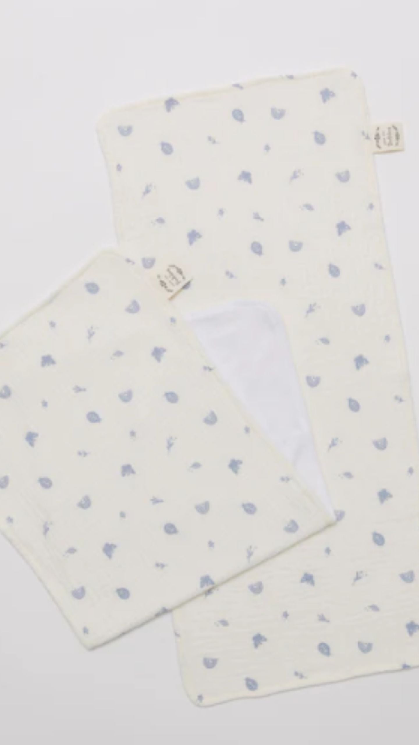 Burp Cloth set of two