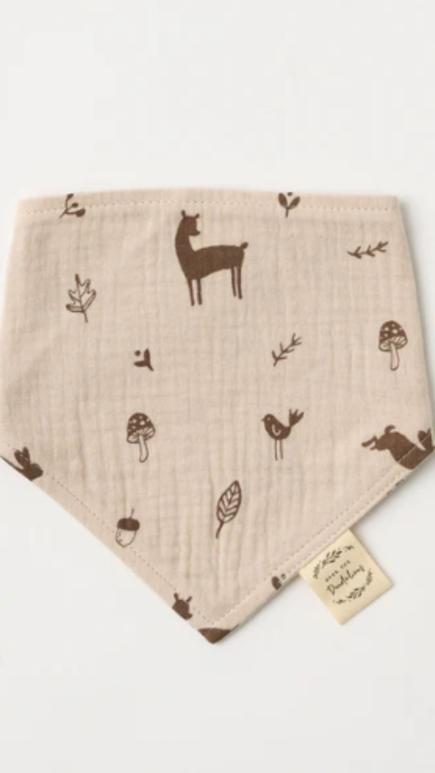Organic Muslin Bib