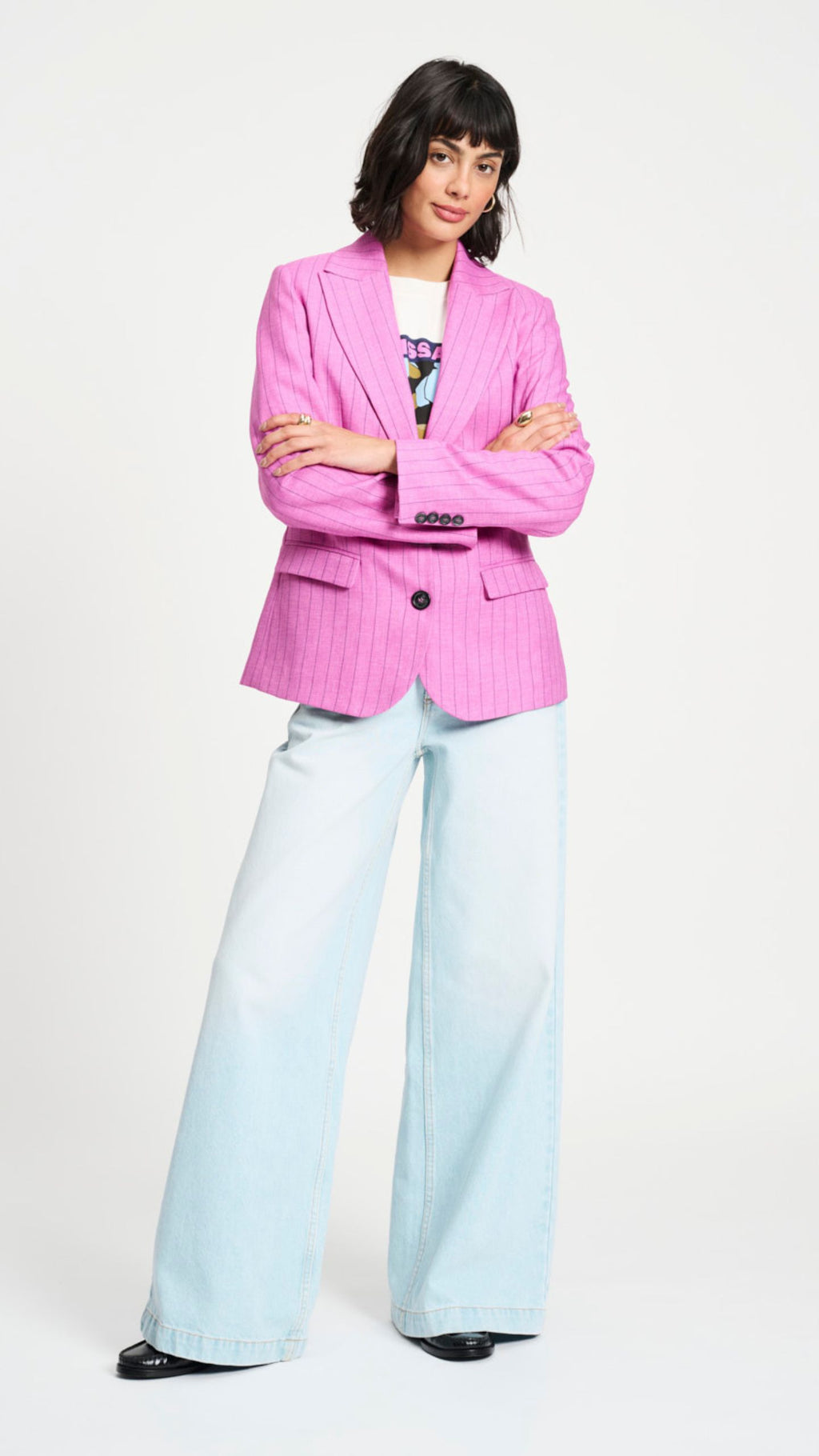 Blazer Pink Stripe