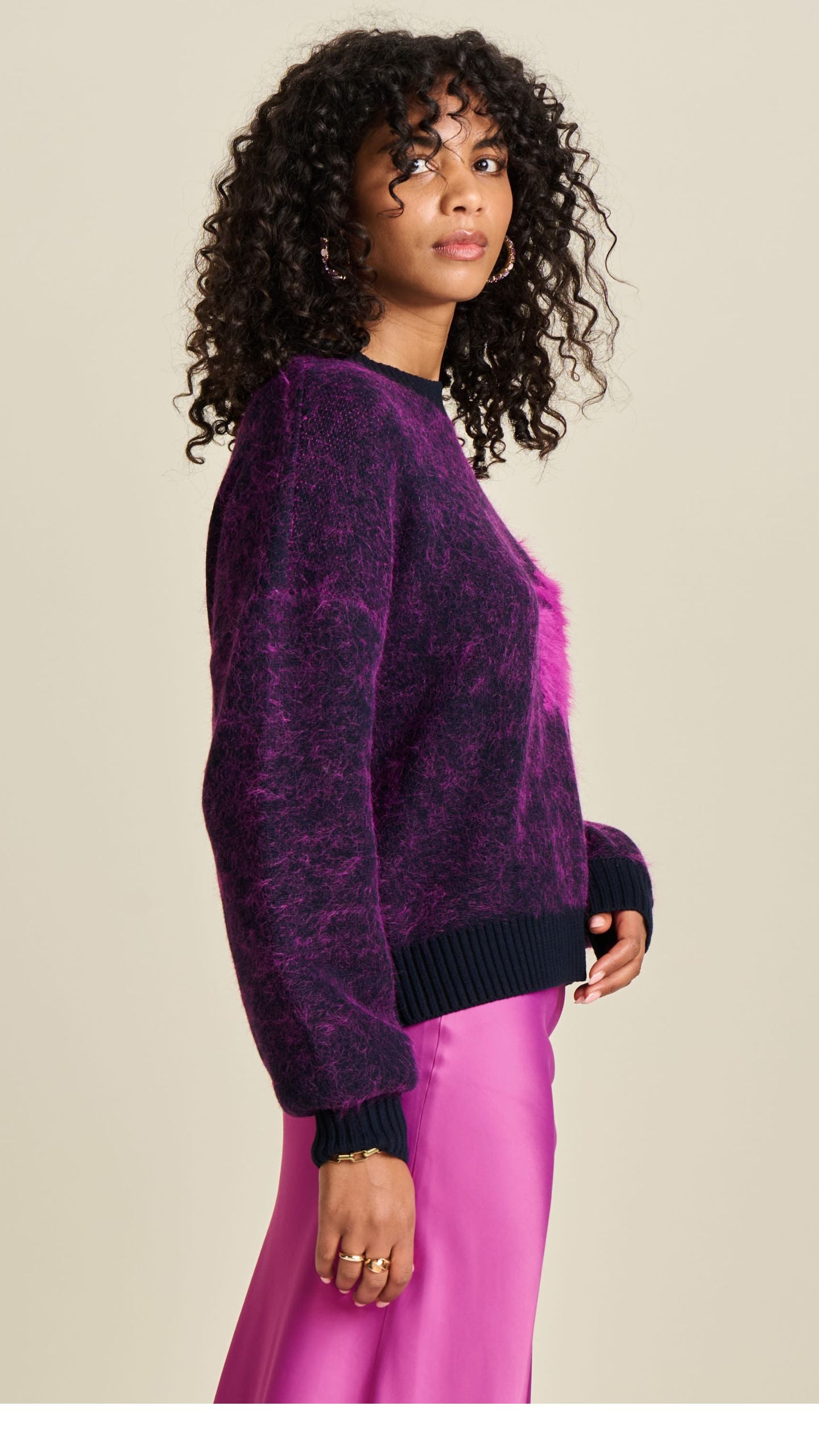 POM Pullover - Feather midnight blue