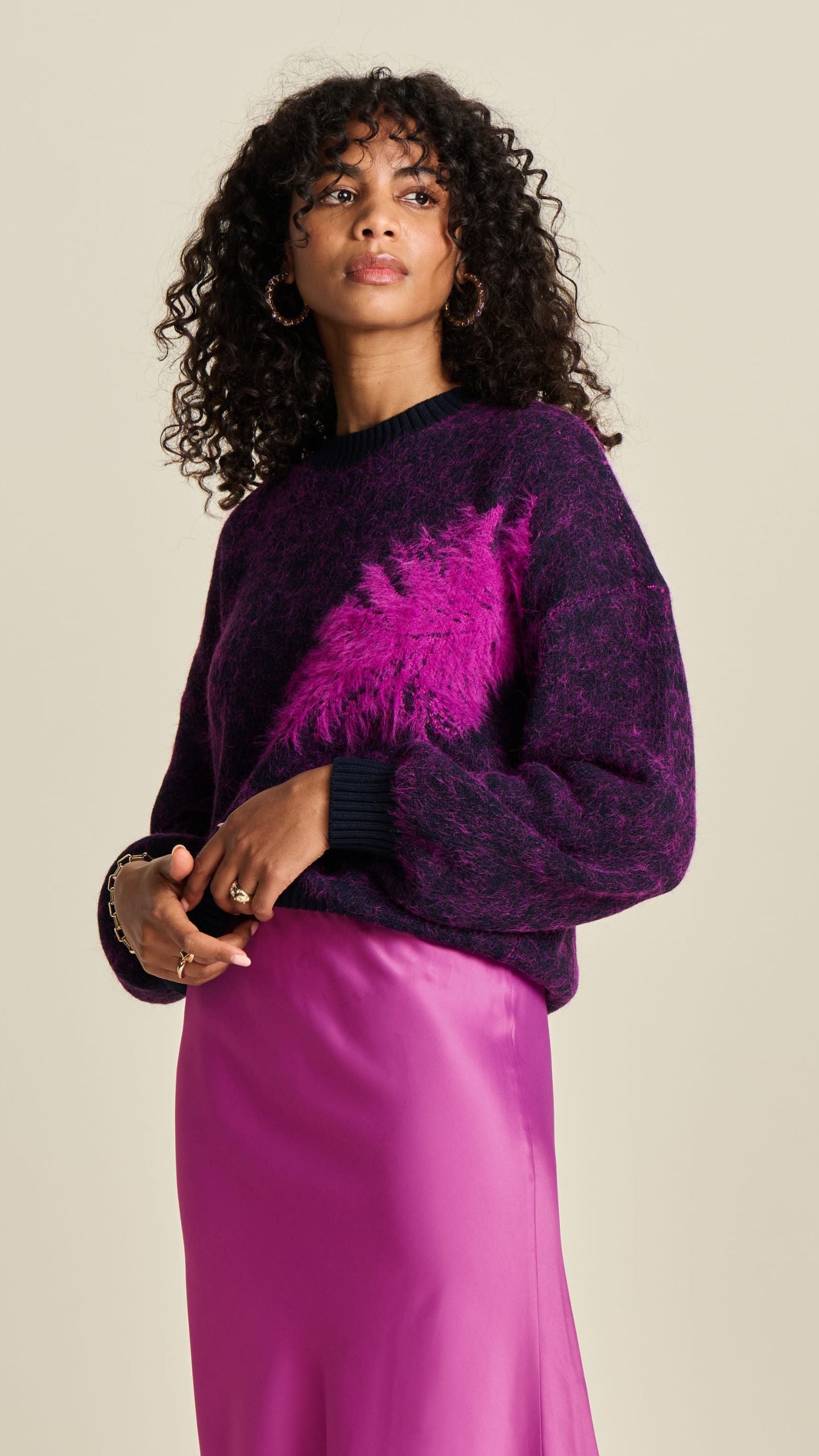 POM Pullover - Feather midnight blue