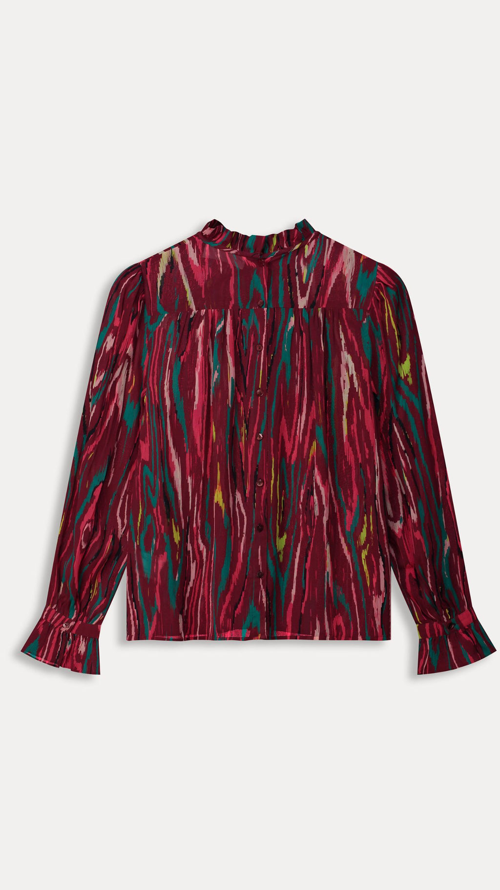 POM Frill neck top