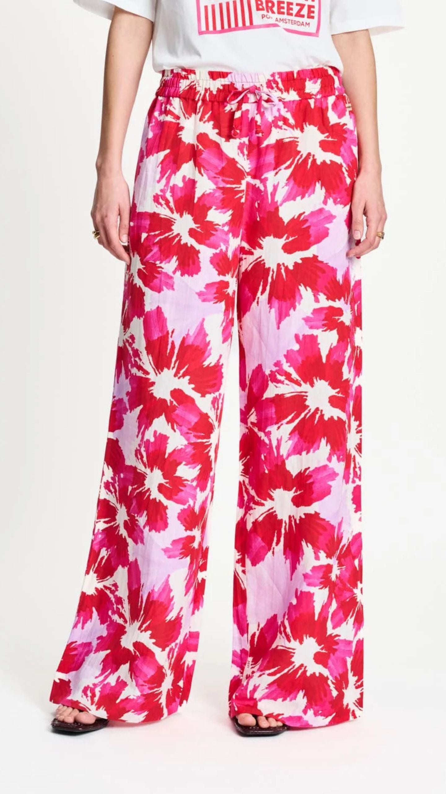 POM BBL BLM Lavender Linen Pants