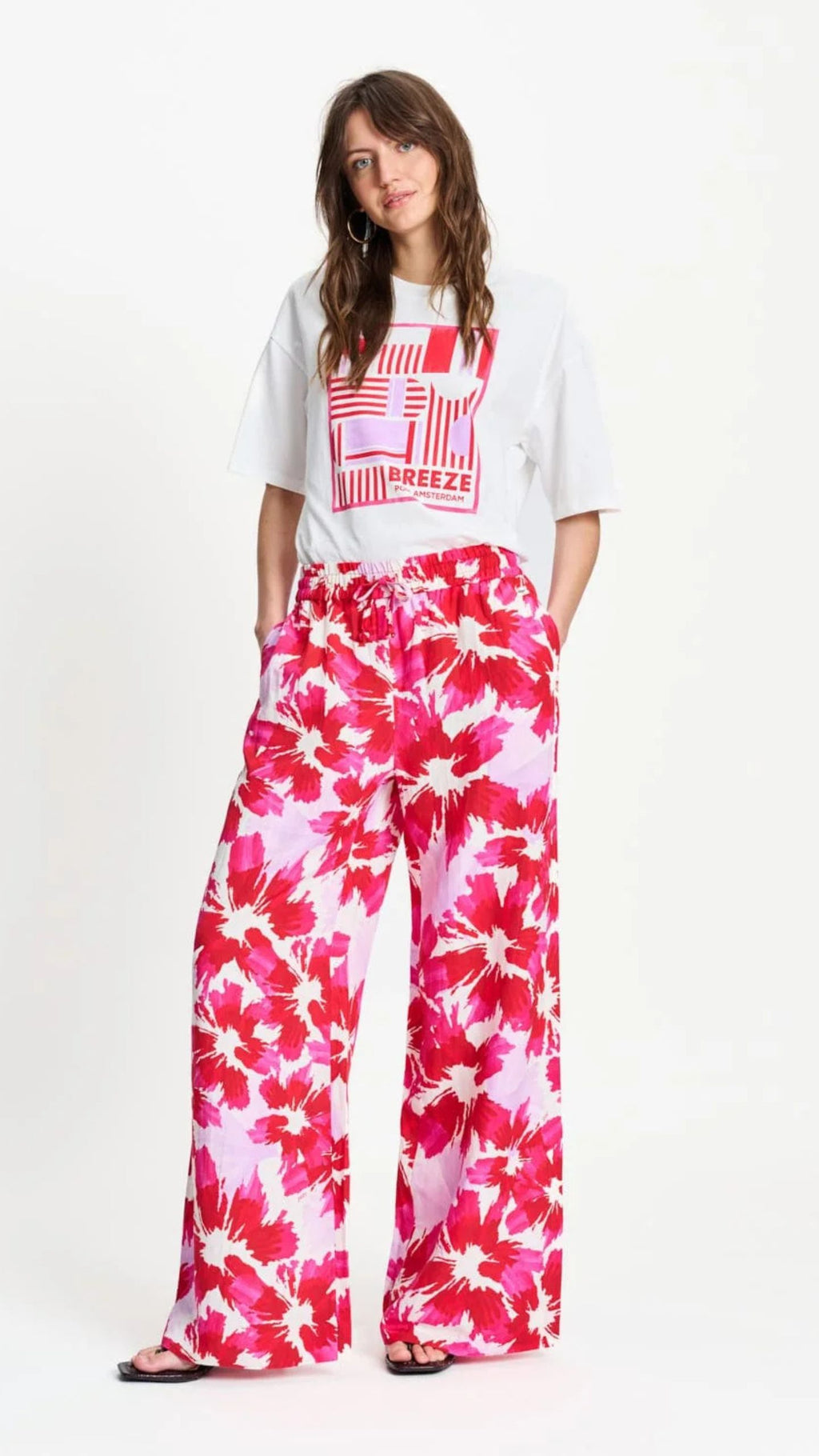 POM BBL BLM Lavender Linen Pants