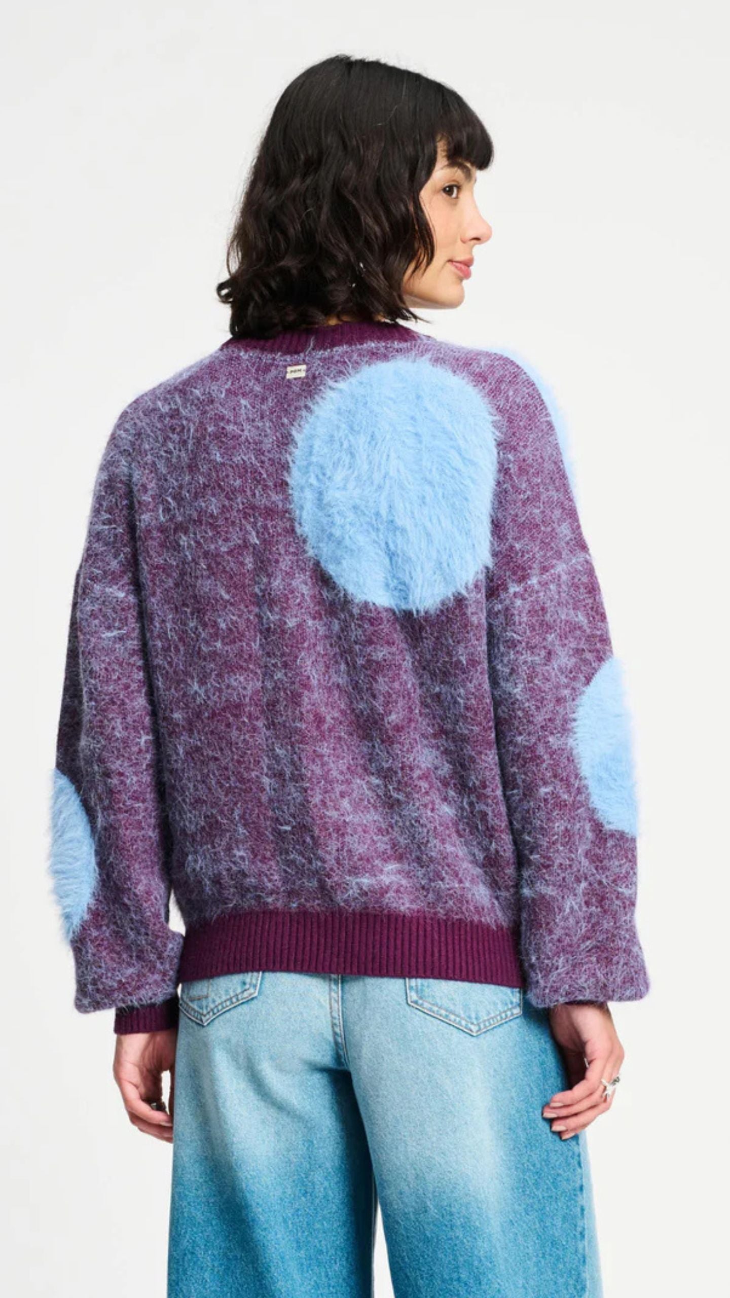 Sweater Dots Plum