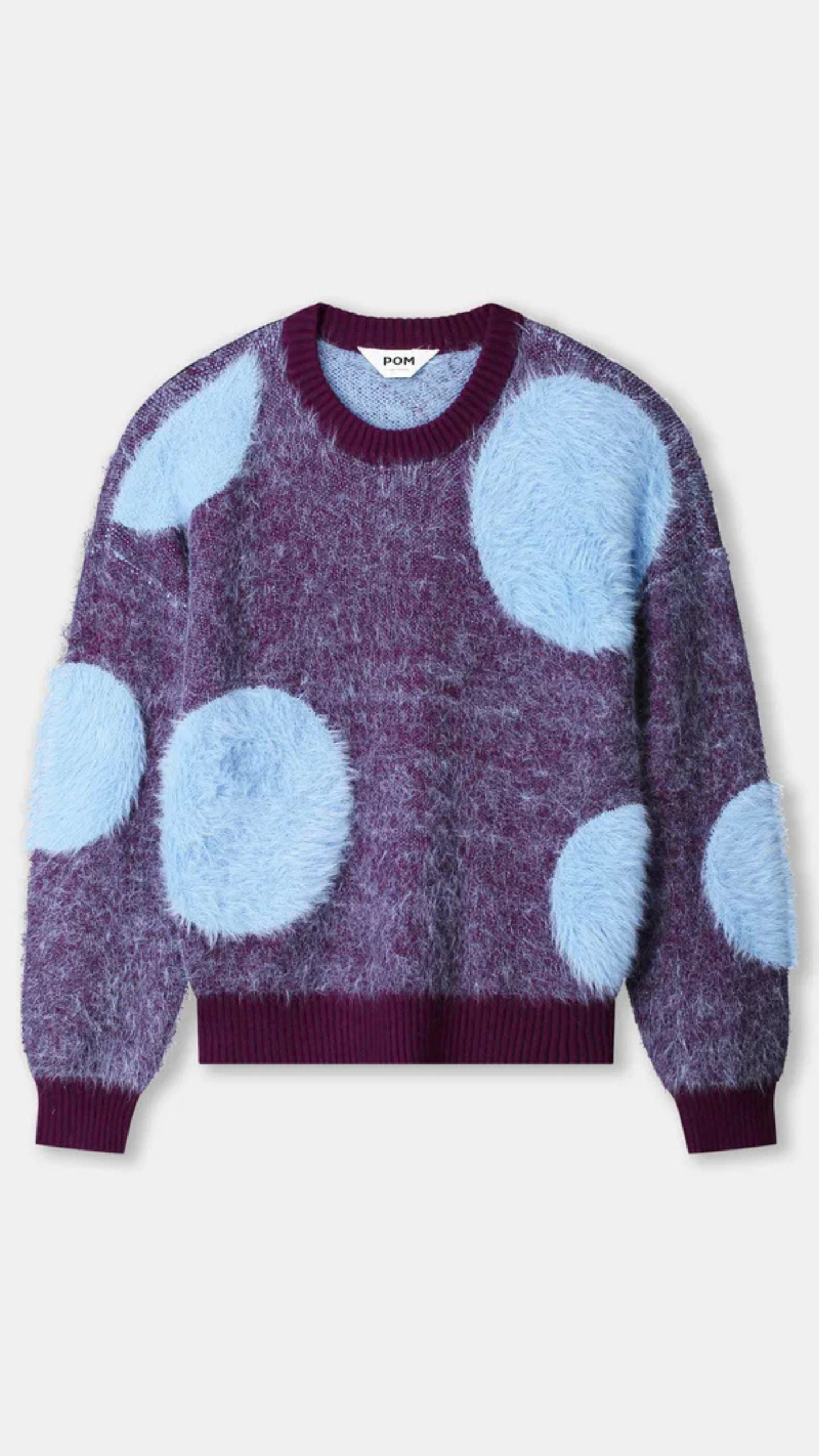 Sweater Dots Plum