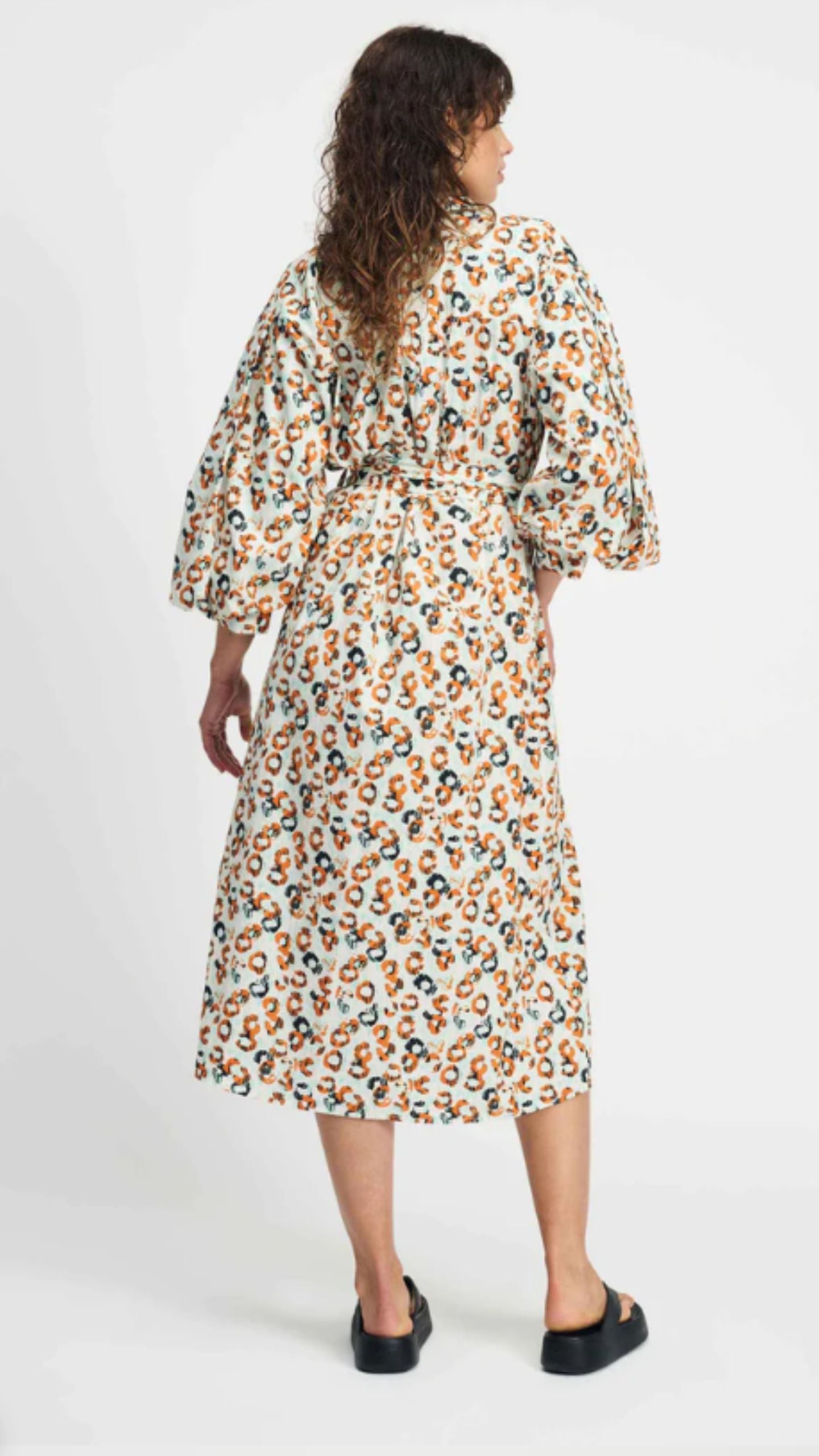 Leopard Lush Poplin Dress
