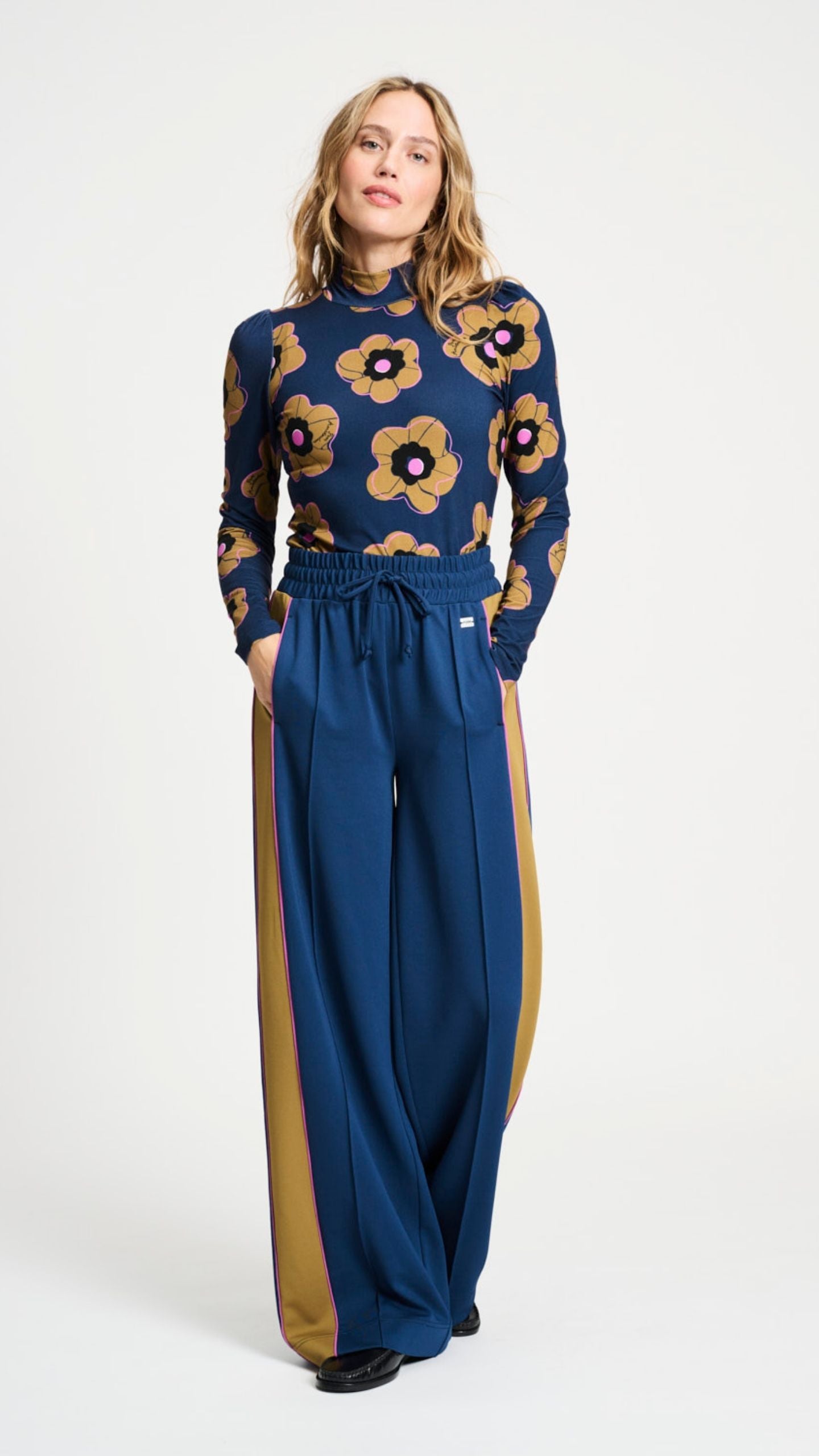 Colourblock Pants