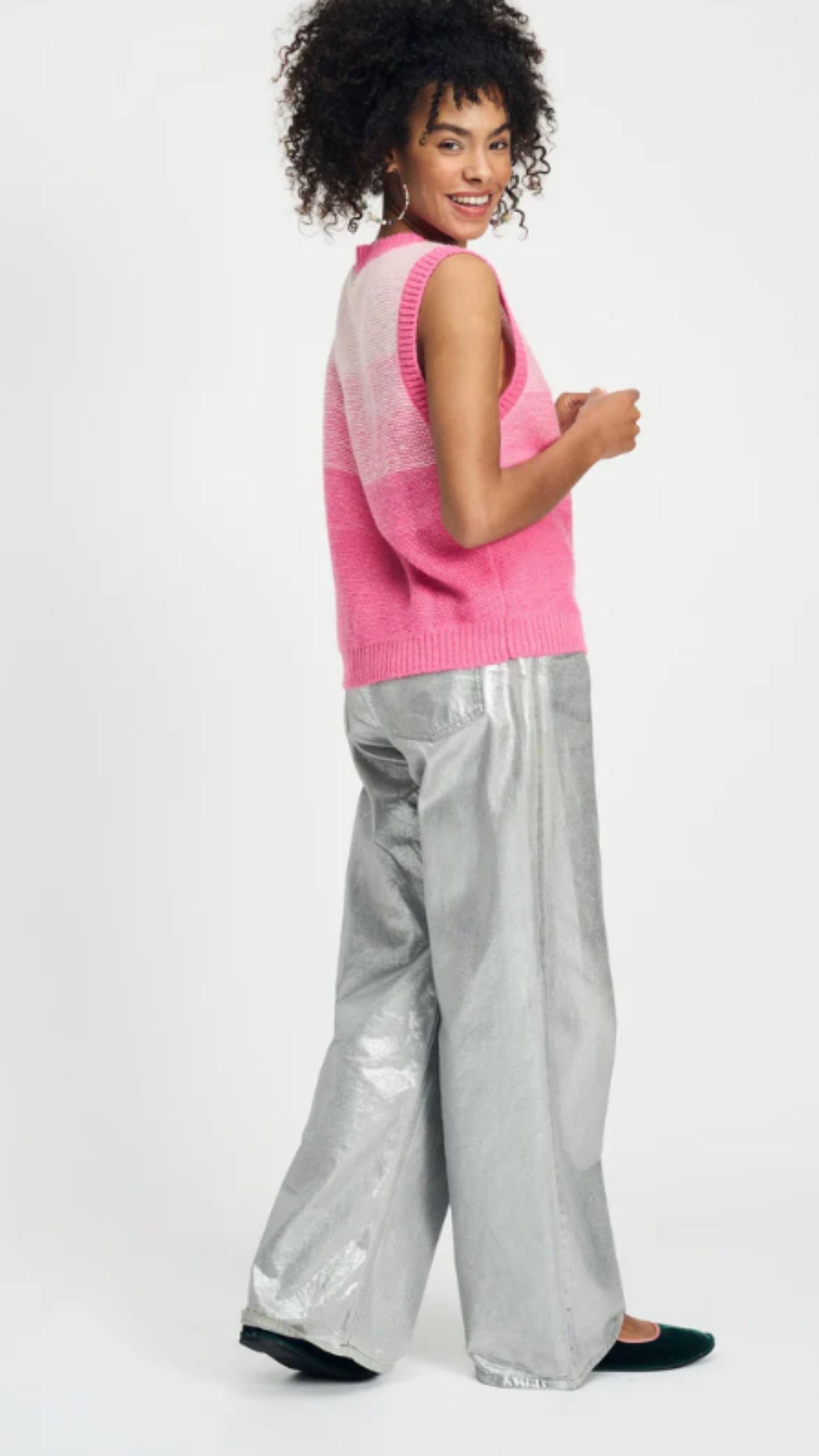 Vest - Gradient Raspberry