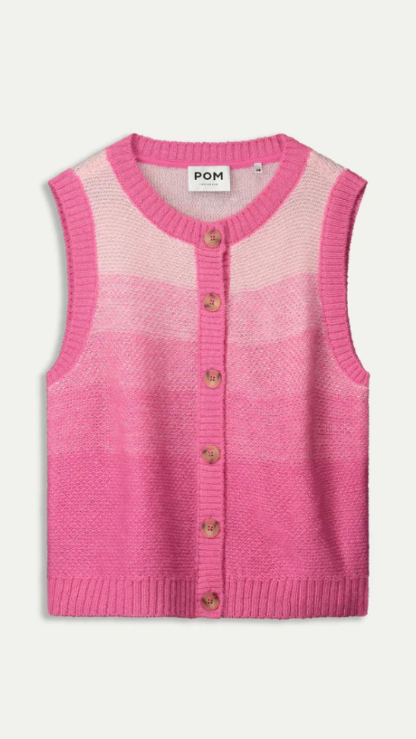 Vest - Gradient Raspberry