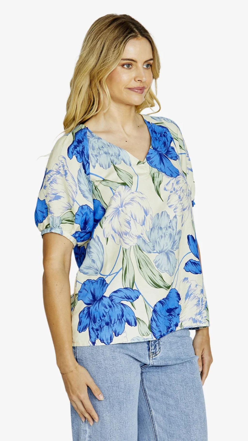 Tammy Bubble Sleeve Top