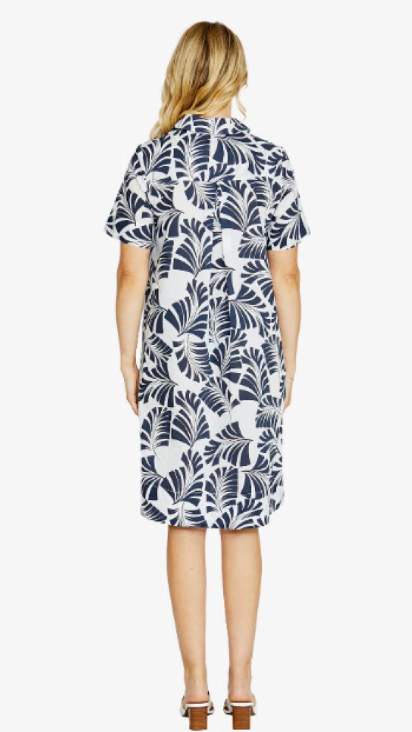 Flynn Tab Front Swing Dress