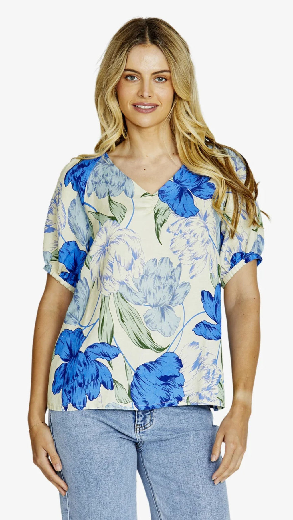 Tammy Bubble Sleeve Top