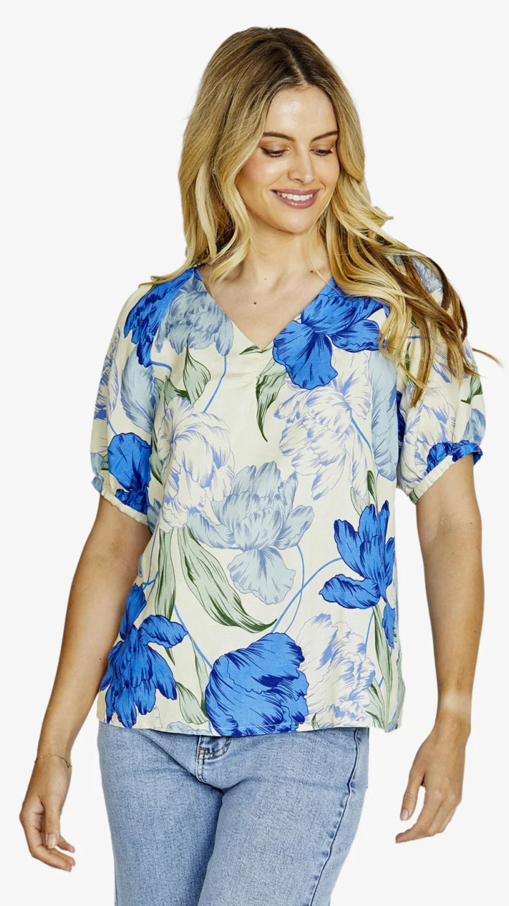 Tammy Bubble Sleeve Top