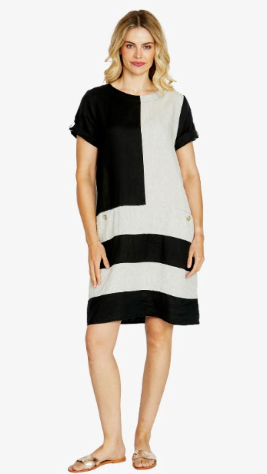 Carrie Colourblock Dress