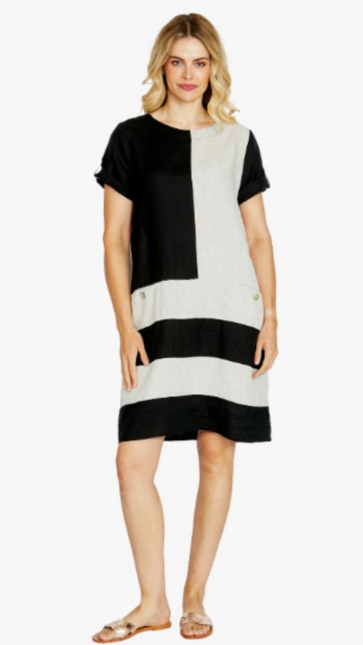 Carrie Colourblock Dress