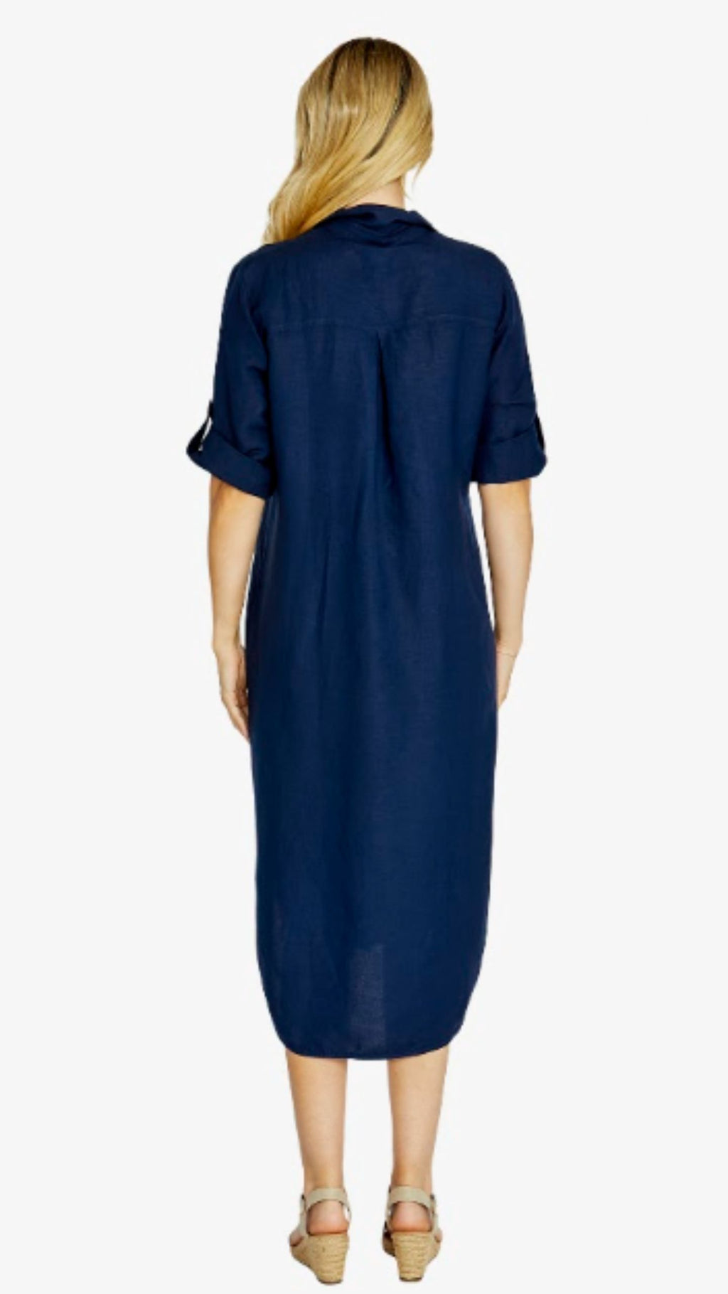 Alexi Button Maxi Shirt Dress