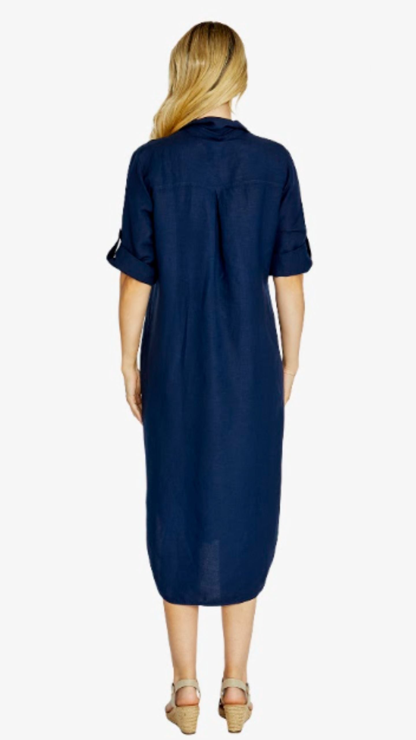 Alexi Button Maxi Shirt Dress