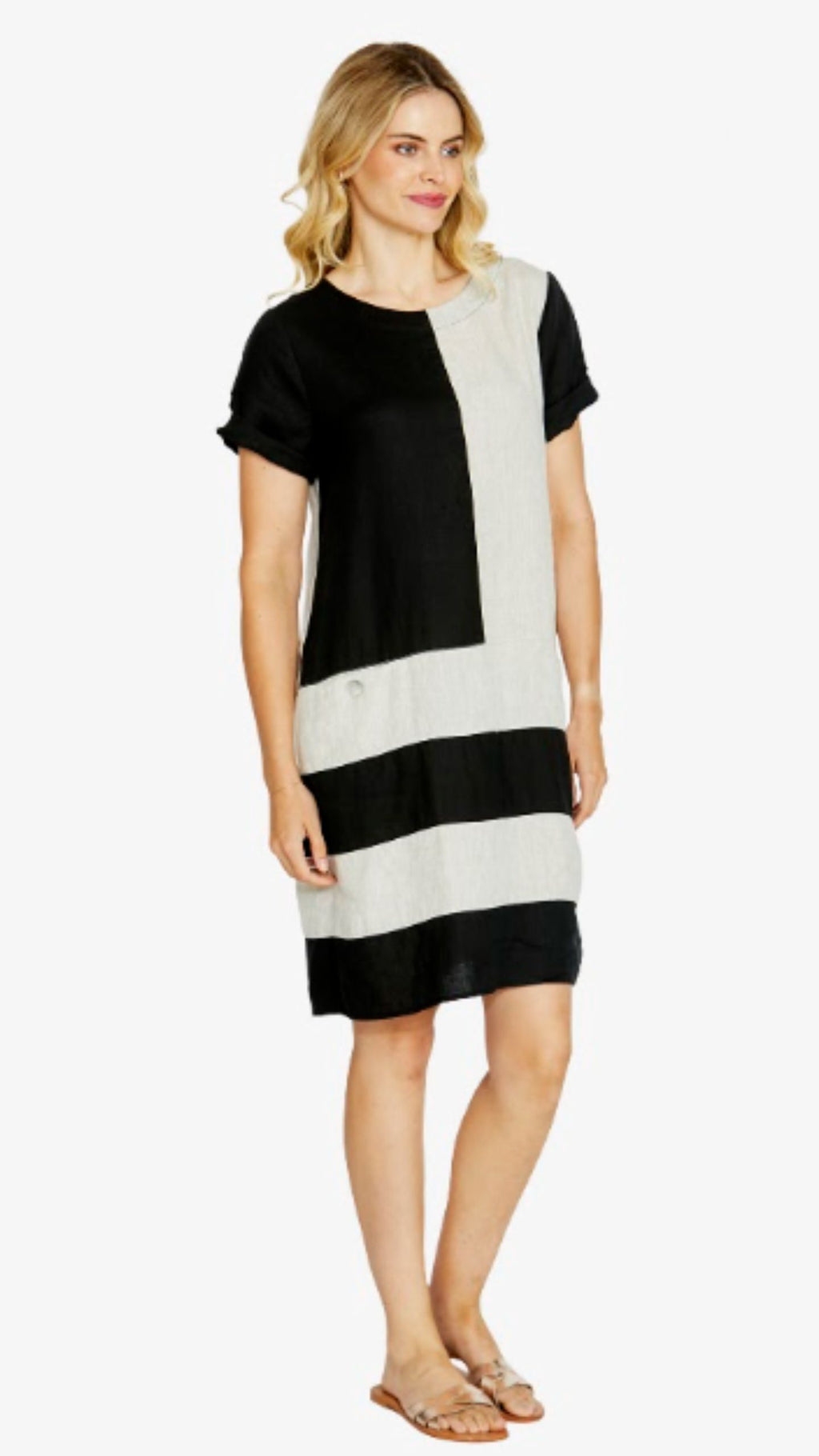 Carrie Colourblock Dress