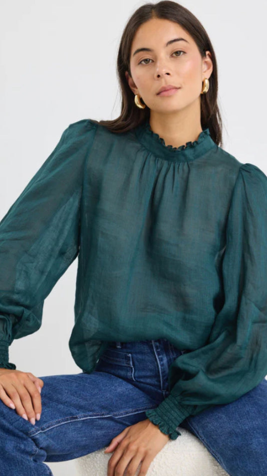 Poet High Neck Blouse