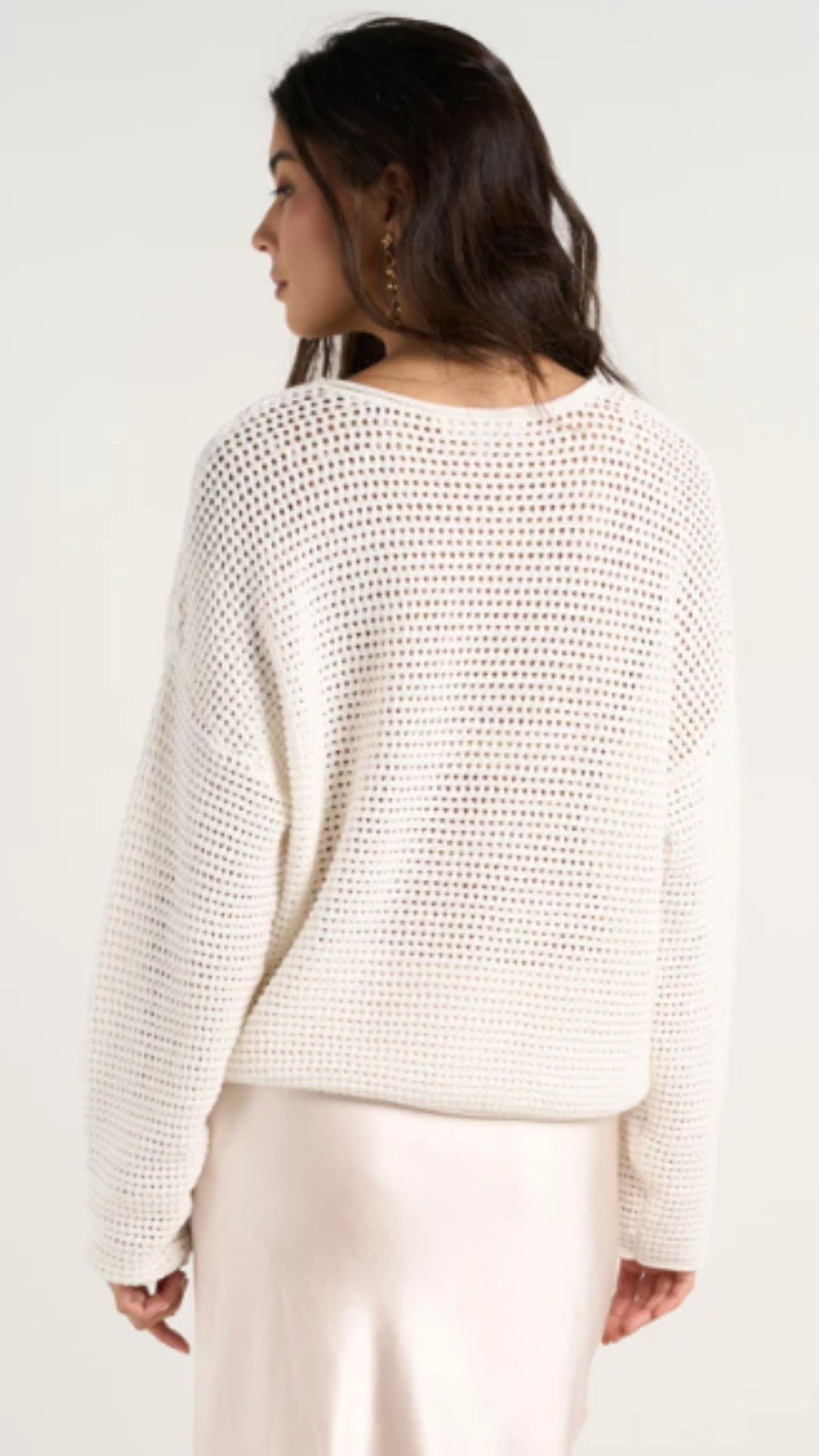 Dawn Crochet Knit Jumper