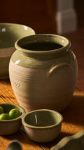 Peppercorn utensil jar