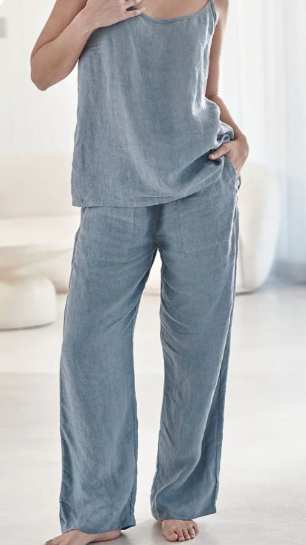 Fundamental Wide Leg Linen Pant
