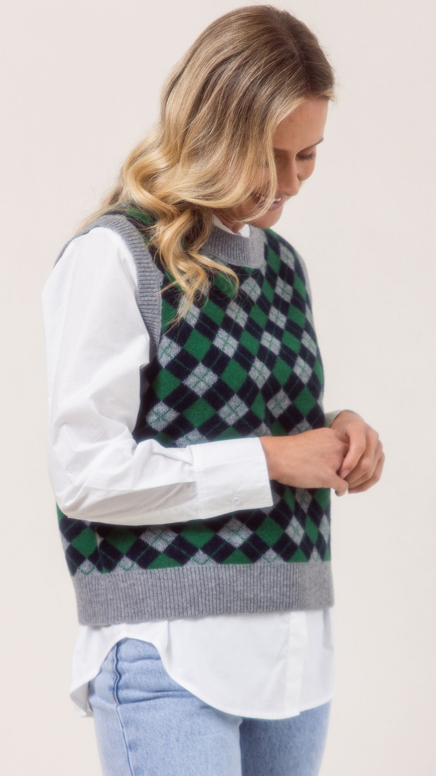 Argyle Vest