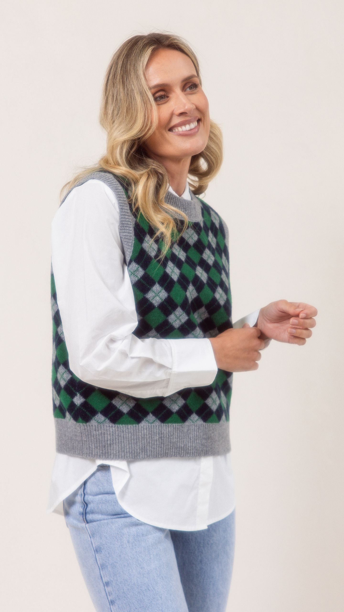 Argyle Vest
