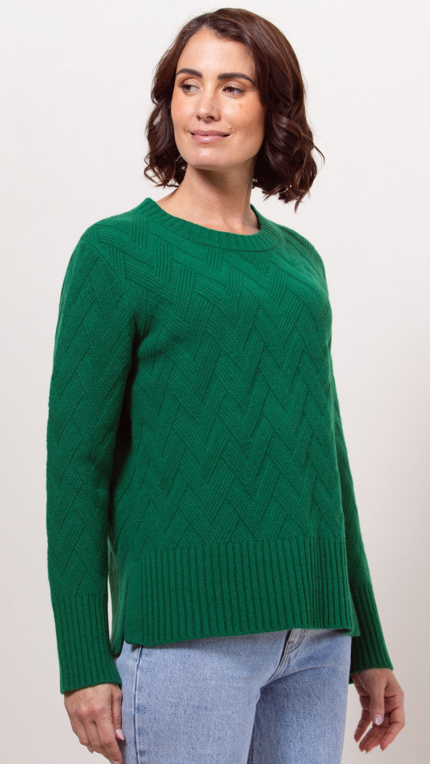 Lattice Knit Sweater