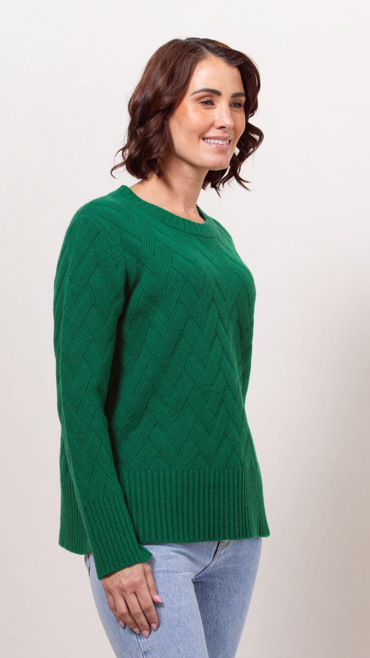 Lattice Knit Sweater