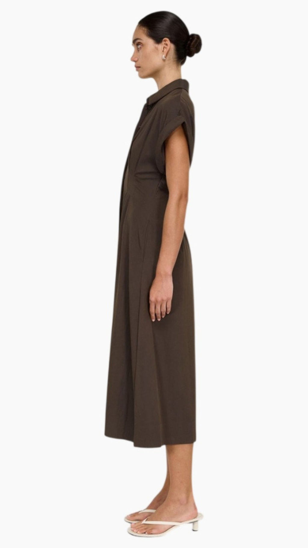 Lucienne Midi Shirt Dress