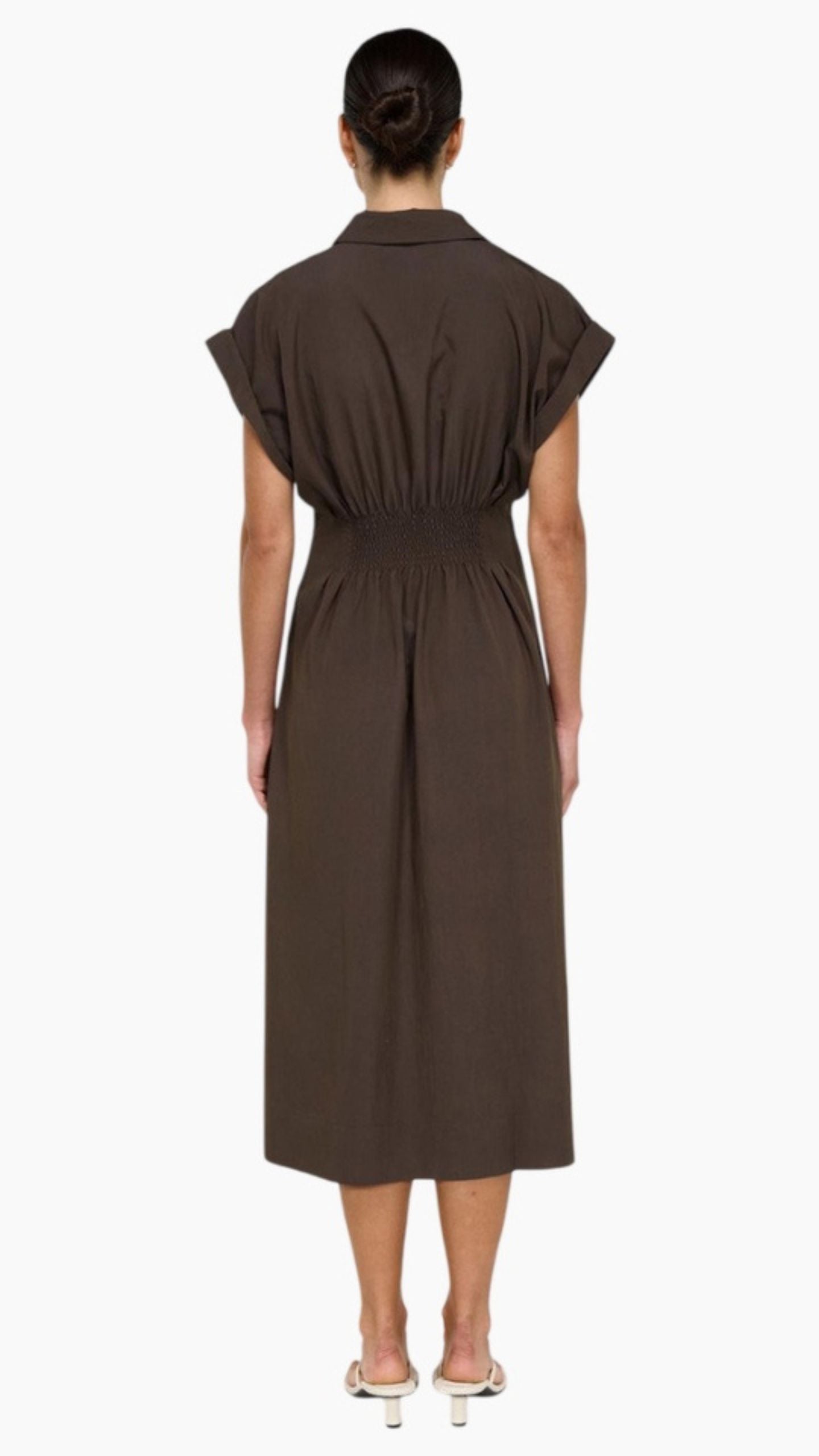 Lucienne Midi Shirt Dress