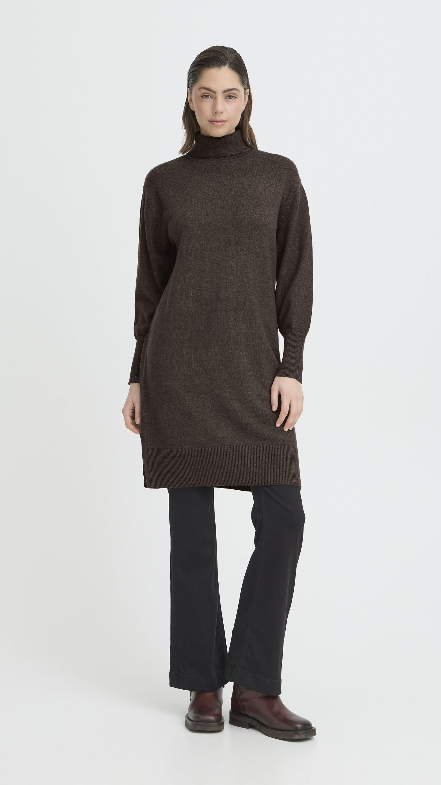 Steffi Rollneck Dress