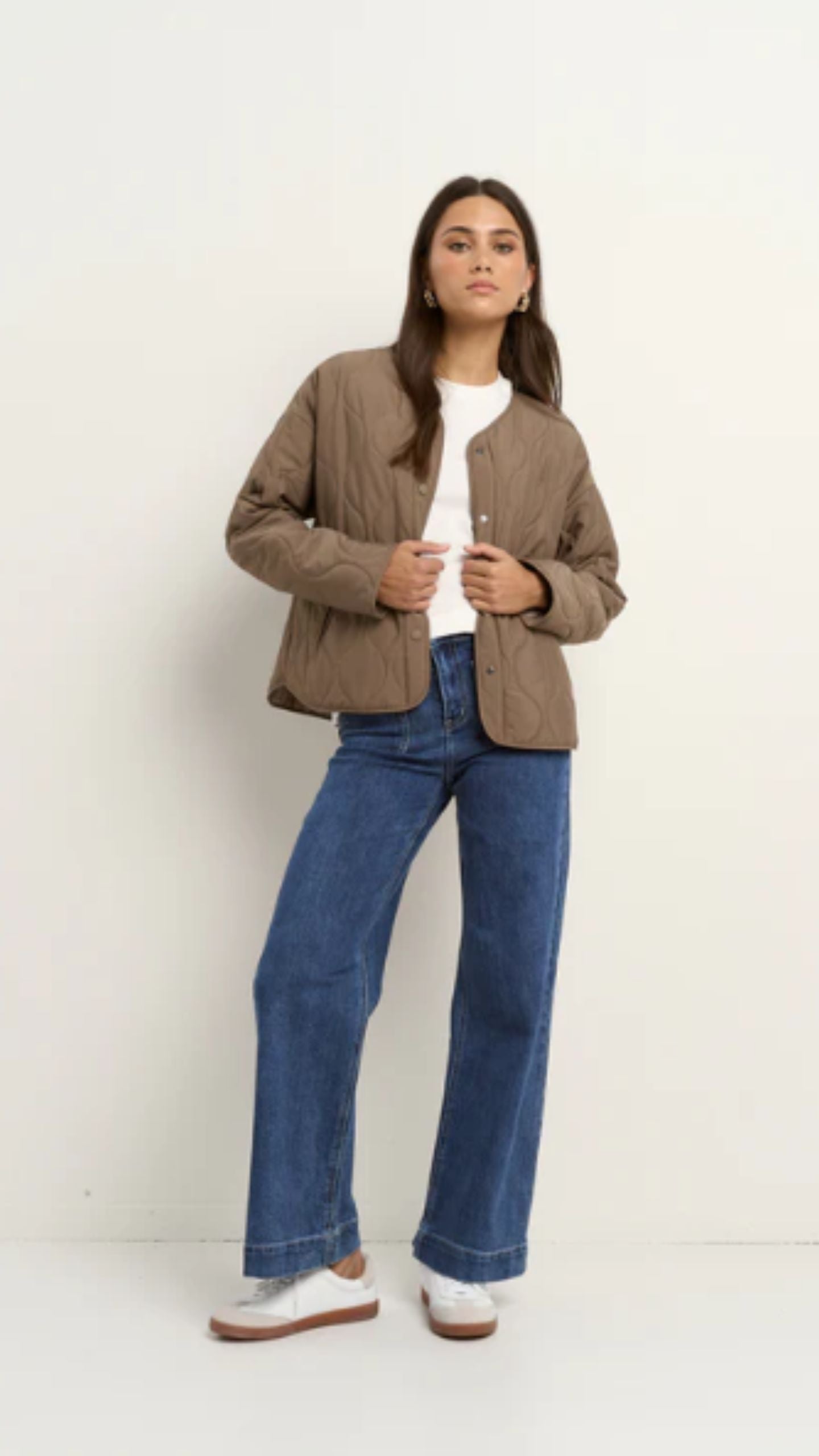 Apex Collarless Puffer Jacket
