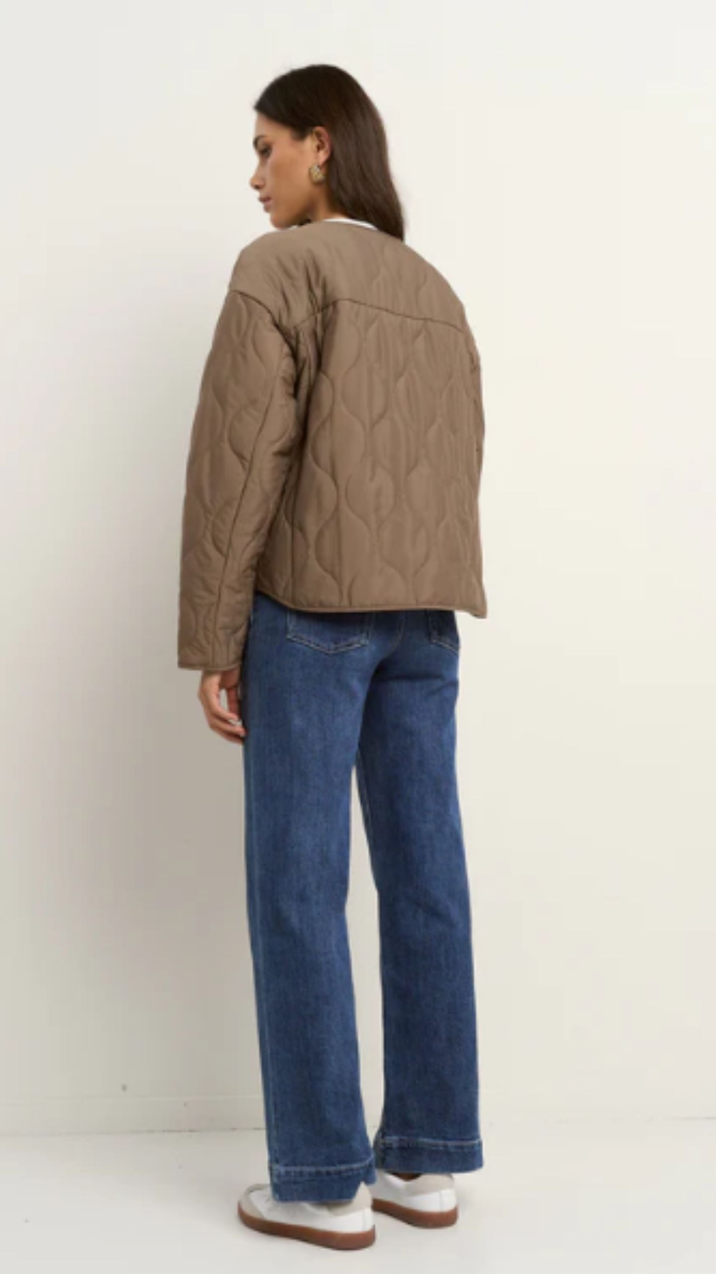 Apex Collarless Puffer Jacket